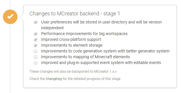 MCreator 2 roadmap and MCreator 1.7.8