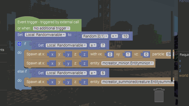 Collapsable Blockly procedure editor blocks