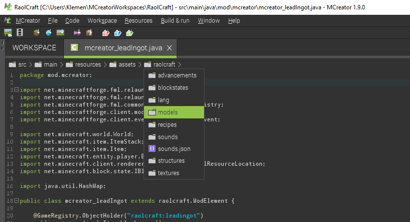 Improved code editor - IDE